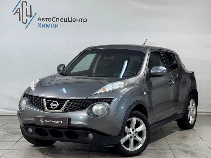 Автомобиль Nissan Juke I поколение (F15) 1.6 CVT (117 л.с.) SE+ Серый 2011 с пробегом 185 200 км