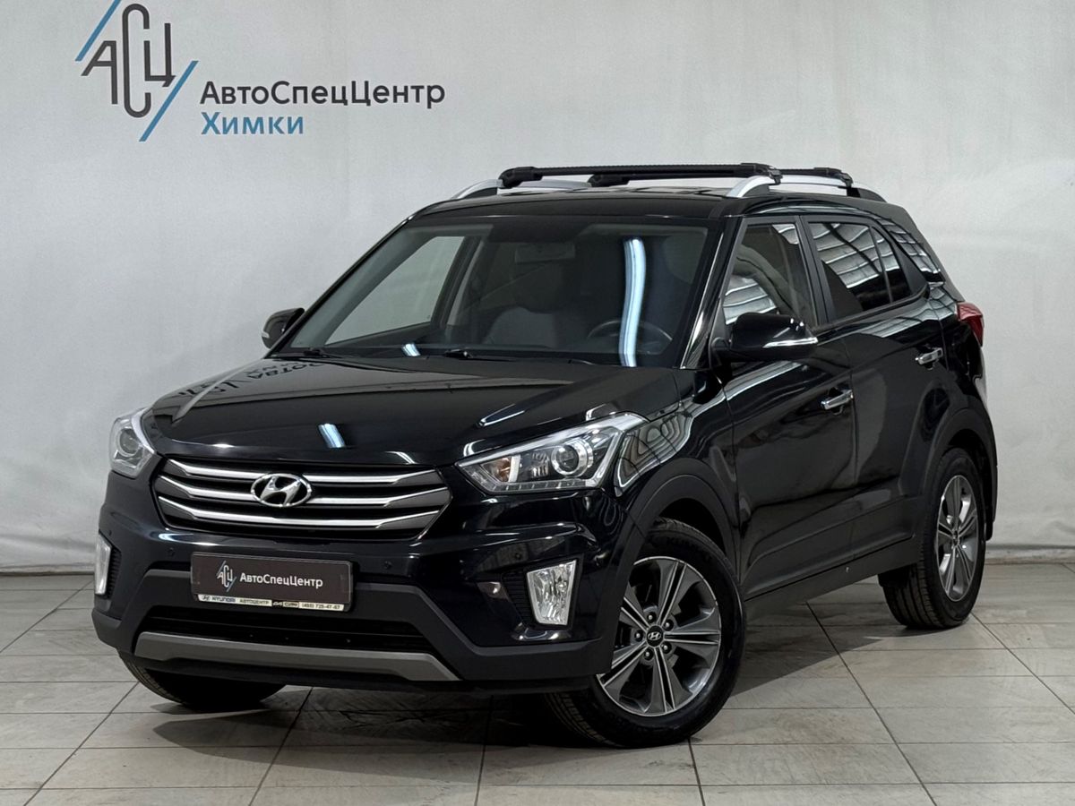 Hyundai Creta I поколение 2.0 AT 4WD (149 л.с.) Comfort Plus + Advanced + Style Чёрный 2018 с пробегом 140 000 км