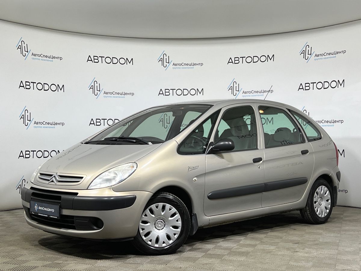 Citroen Xsara Picasso I [рестайлинг] 1.6 MT (110 л.с.) Base Бежевый 2007 с пробегом 220 000 км