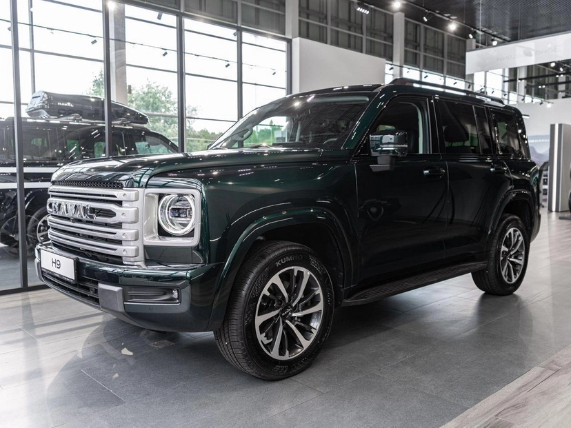 Автомобиль Haval H9 II поколение 2.0 AT 4WD (218 л.с.) Premium Зелёный 2025 новый