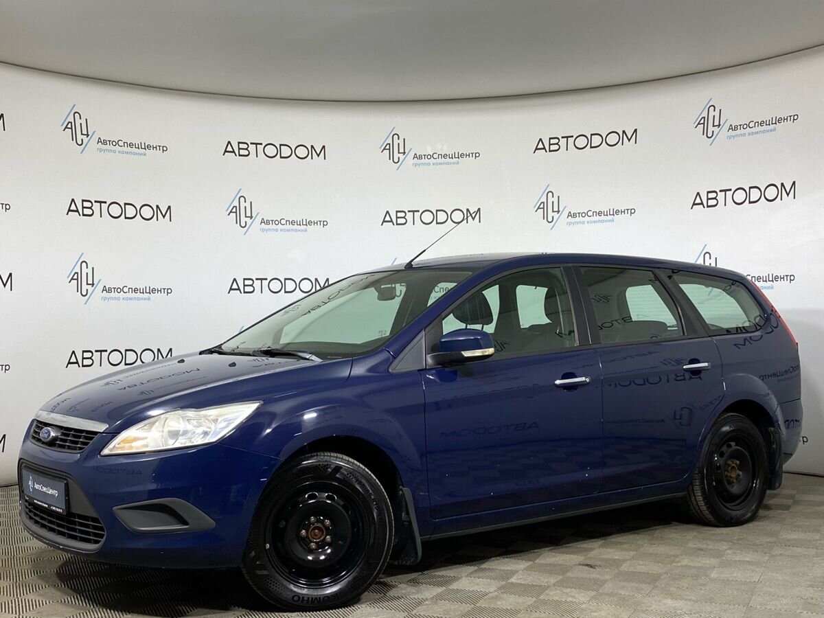 Ford Focus II [рестайлинг] 1.6 MT (101 л.с.) Comfort Синий 2008 с пробегом 114 056 км