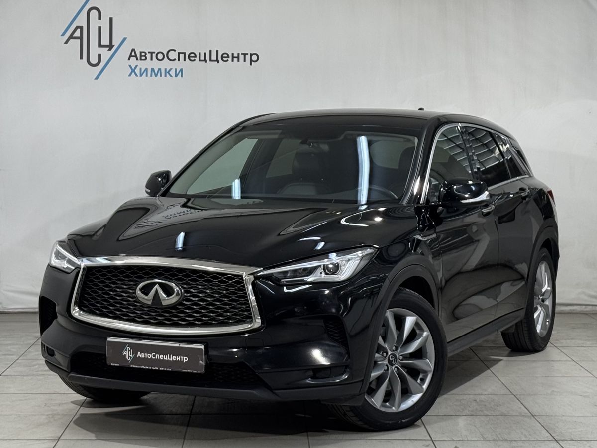 Infiniti QX50 II поколение 2.0 CVT 4WD (249 л.с.) Pure Чёрный 2021 с пробегом 87 000 км