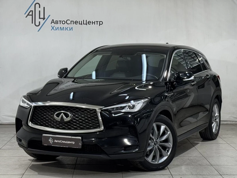 Infiniti QX50 II поколение 2.0 CVT 4WD (249 л.с.) Pure Чёрный 2021 с пробегом 87 000 км