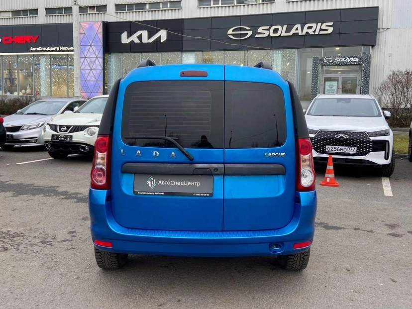 Автомобиль Lada (ВАЗ) Largus I поколение 1.6 MT (7 мест) (106 л.с.) Norma Comfort (7 мест) (2017-2019) Синий 2020 с пробегом 139 000 км