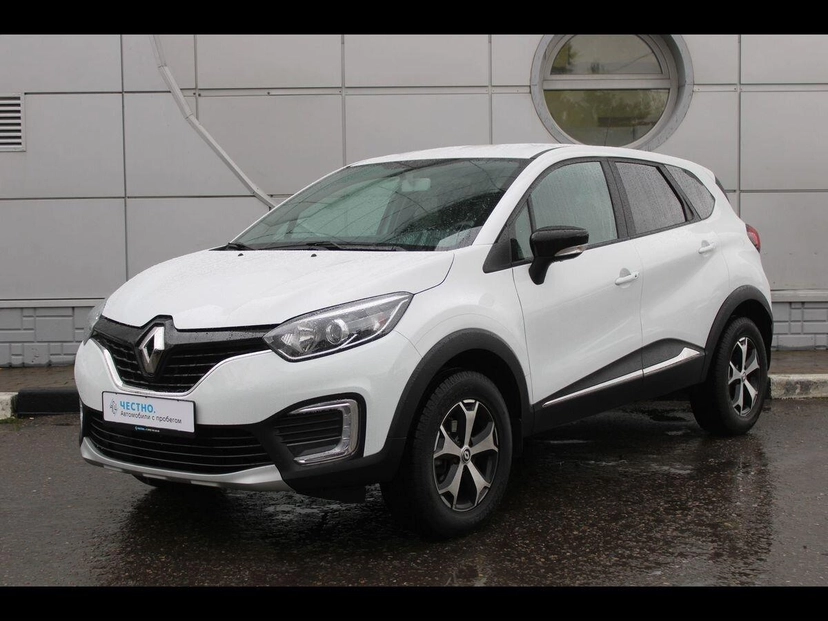 Автомобиль Renault Kaptur I поколение 1.6 MT (114 л.с.) Drive Белый 2019 с пробегом 18 170 км