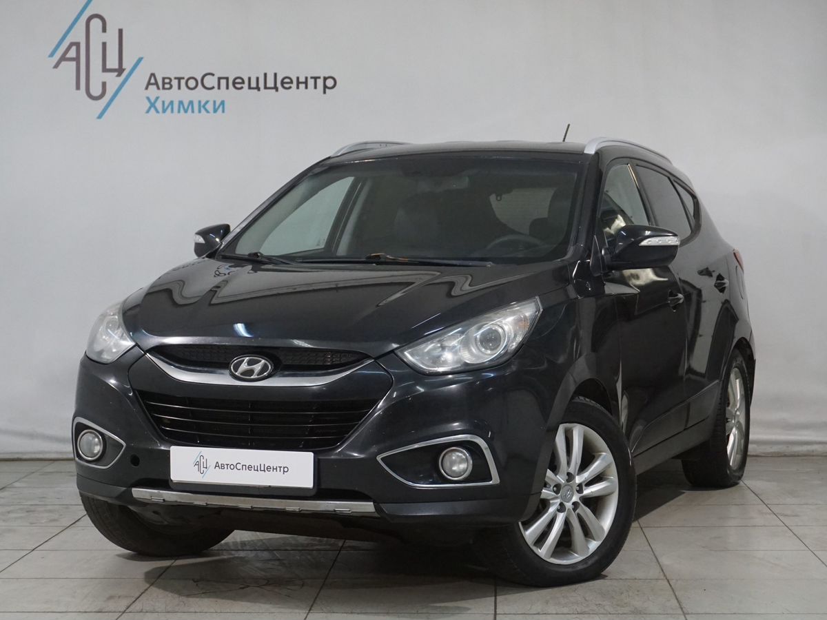 Hyundai ix35 I поколение 2.0 AT 4WD (150 л.с.) Prestige Чёрный 2011 с пробегом 287 000 км