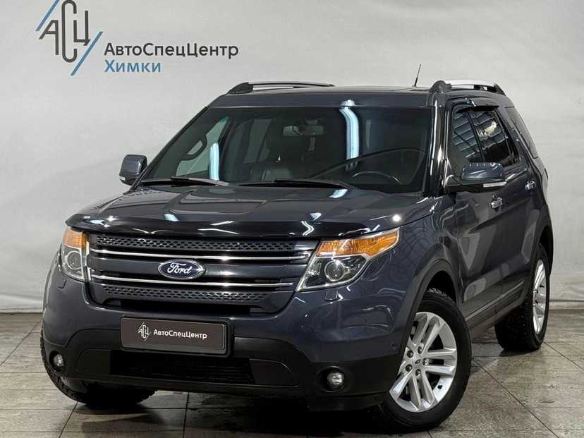 Автомобиль Ford Explorer V поколение 3.5 AT 4WD (294 л.с.) Base Серый 2013 с пробегом 216 000 км