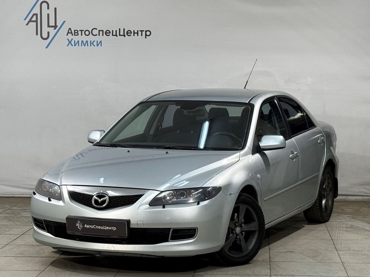 Автомобиль Mazda 6 I (GG) [рестайлинг] 1.8 MT (120 л.с.) Base Серый 2007 с пробегом 280 000 км