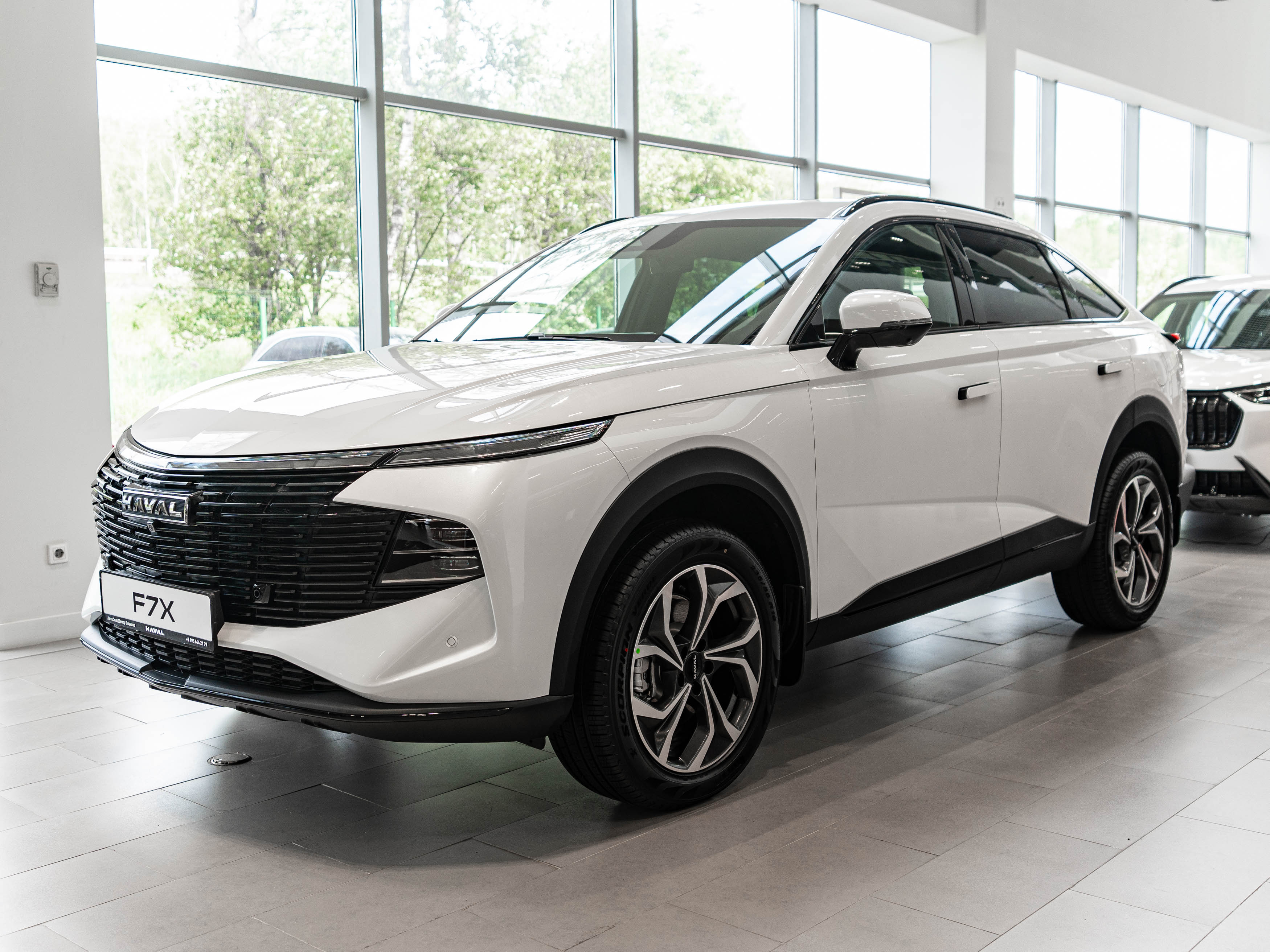 Автомобиль Haval F7x II поколение 2.0 AMT 4WD (192 л.с.) Tech Plus Белый 2026 новый