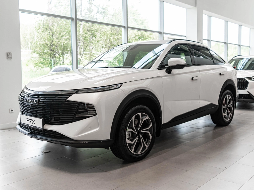 Автомобиль Haval F7x II поколение 2.0 AMT 4WD (192 л.с.) Tech Plus Белый 2026 новый