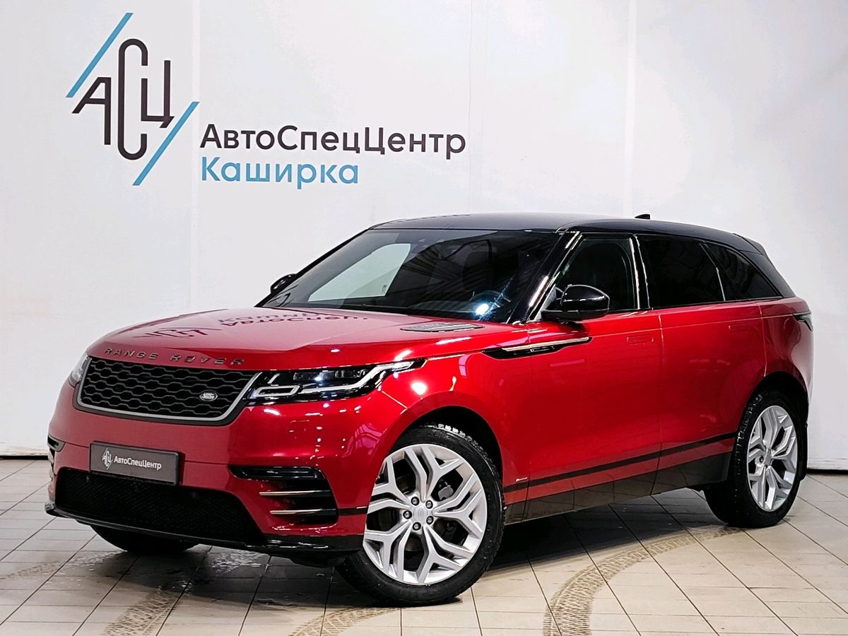 Автомобиль Land Rover Range Rover Velar I поколение 2.0d AT 4WD (180 л.с.) R-Dynamic S Красный 2017 с пробегом 129 901 км