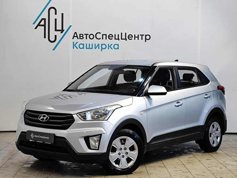 Автомобиль Hyundai Creta I поколение 1.6 AT (123 л.с.) Active + Winter Серебристый 2018 с пробегом 167 022 км