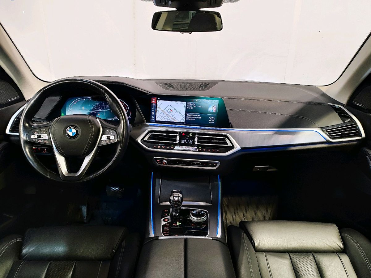 BMW X5 IV поколение (G05) 3.0d AT 4WD (286 л.с.) M Sport Pro Чёрный 2021 с пробегом 110 577 км