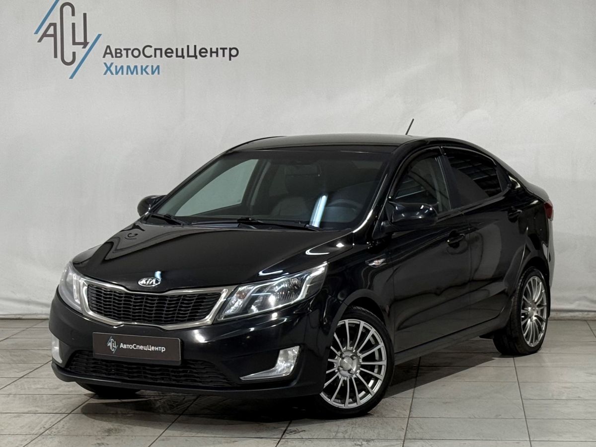 Kia Rio III поколение 1.6 6AT (123 л.с.) Luxe Чёрный 2014 с пробегом 230 000 км