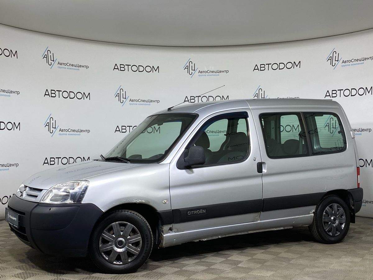 Citroen Berlingo I [рестайлинг] 1.4 MT (75 л.с.) Base Серебристый 2008 с пробегом 150 000 км