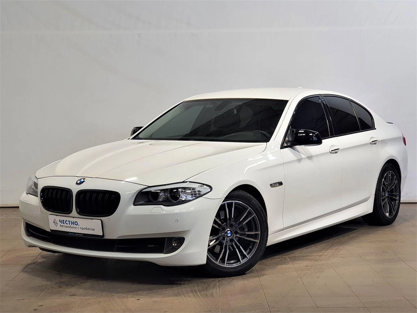 Автомобиль BMW 5 серии VI поколение (F07/F10/F11) 520 2.0 AT (184 л.с.) Base Белый 2011 с пробегом 92 000 км