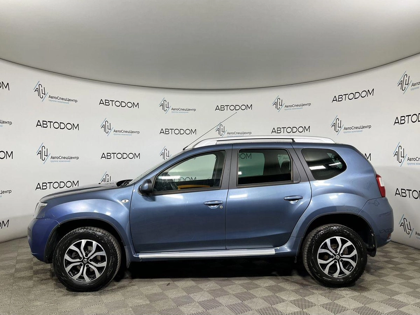 Автомобиль Nissan Terrano III поколение (D10) 2.0 AT (135 л.с.) Base Синий 2015 с пробегом 50 326 км