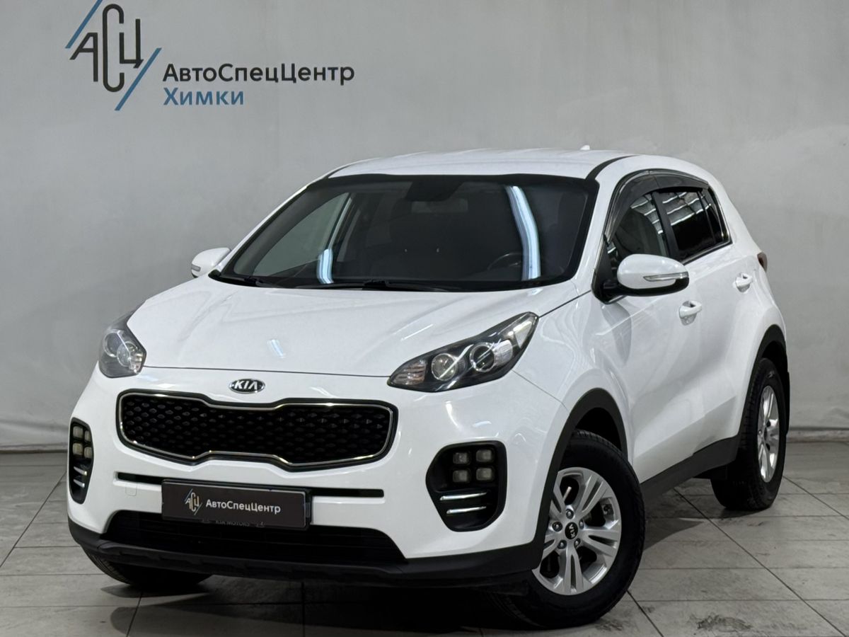 Kia Sportage IV поколение 2.0 AT (150 л.с.) Comfort Белый 2017 с пробегом 204 000 км