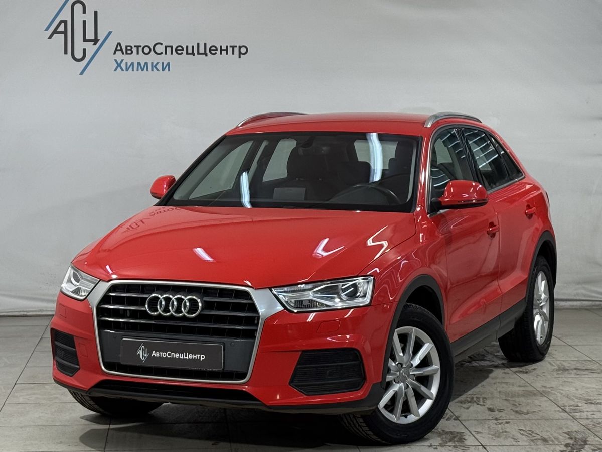 Автомобиль Audi Q3 I (8U) [рестайлинг] 1.4 AMT (150 л.с.) Base Красный 2016 с пробегом 21 000 км