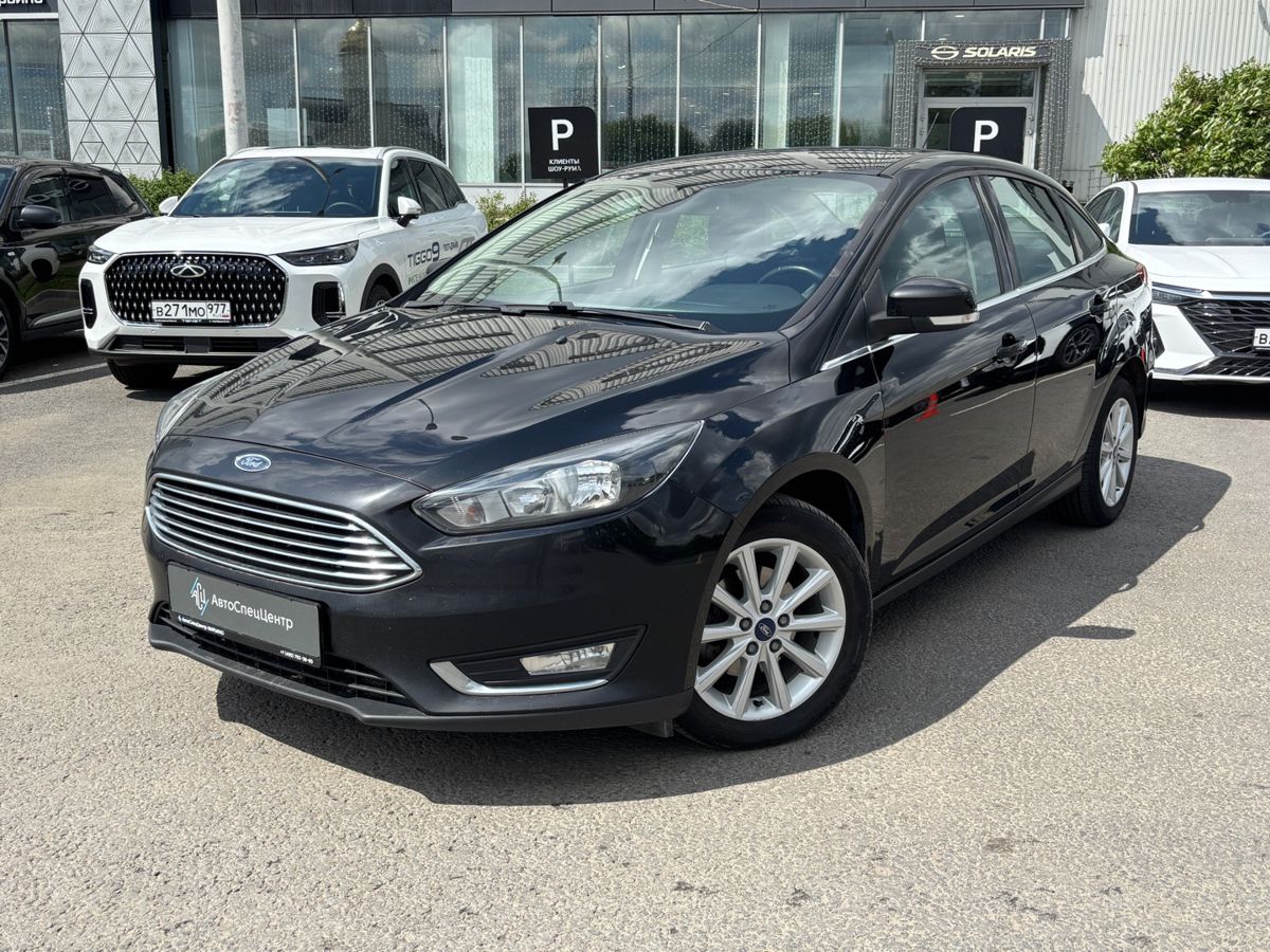 Ford Focus III [рестайлинг] 1.5 AT (150 л.с.) Titanium Чёрный 2019 с пробегом 159 950 км