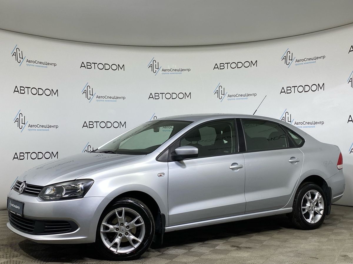 Volkswagen Polo V поколение 1.6 AT (105 л.с.) Trendline Серый 2011 с пробегом 74 000 км