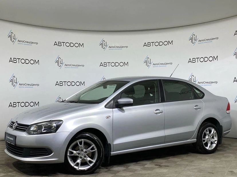 Volkswagen Polo V поколение 1.6 AT (105 л.с.) Trendline Серый 2011 с пробегом 74 000 км