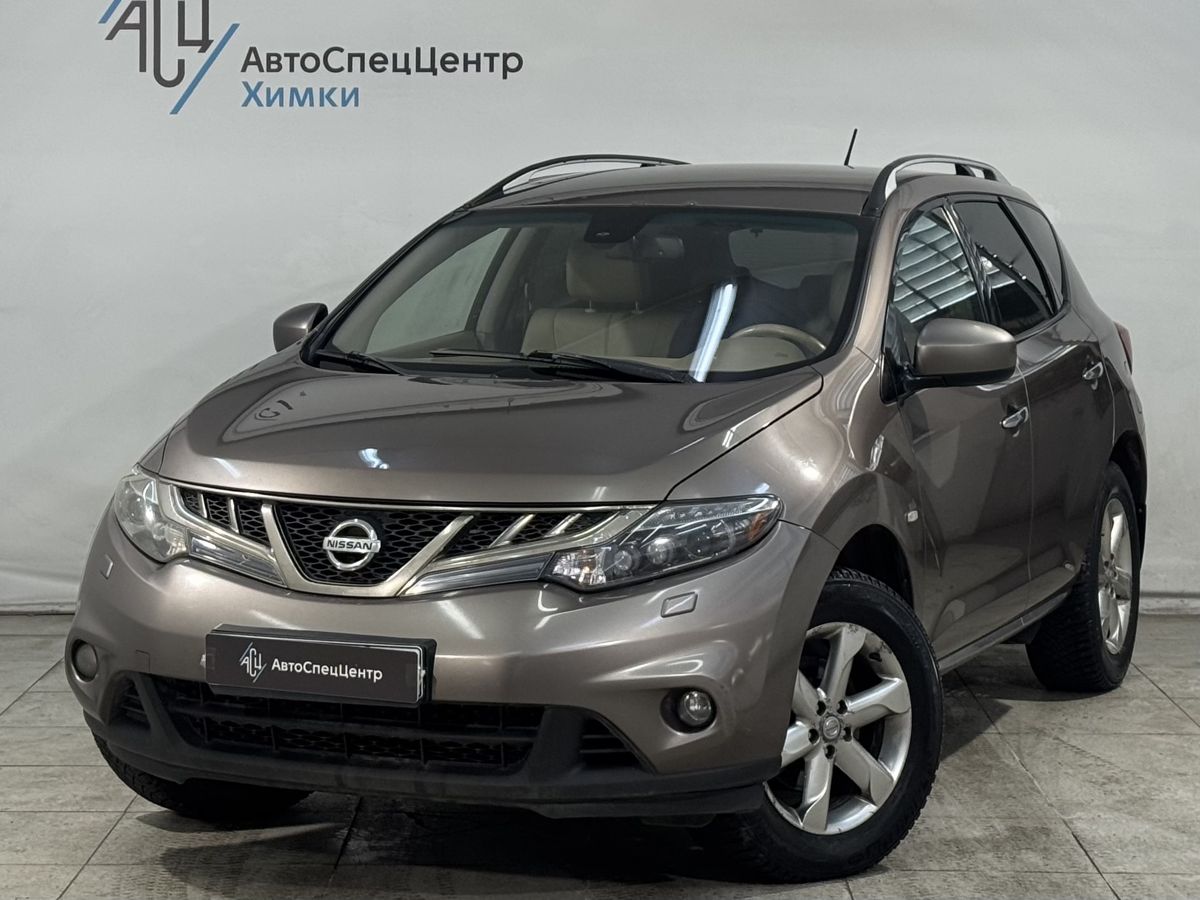 Автомобиль Nissan Murano II (Z51) [2-й рестайлинг] 3.5 CVT 4WD (249 л.с.) LE Бежевый 2011 с пробегом 365 000 км