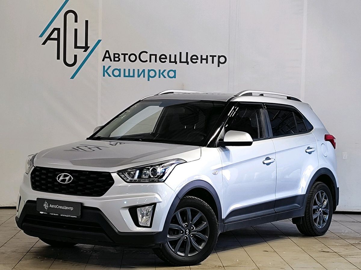 Hyundai Creta I [рестайлинг] 2.0 AT (149 л.с.) Comfort + Winter Серебристый 2020 с пробегом 107 260 км
