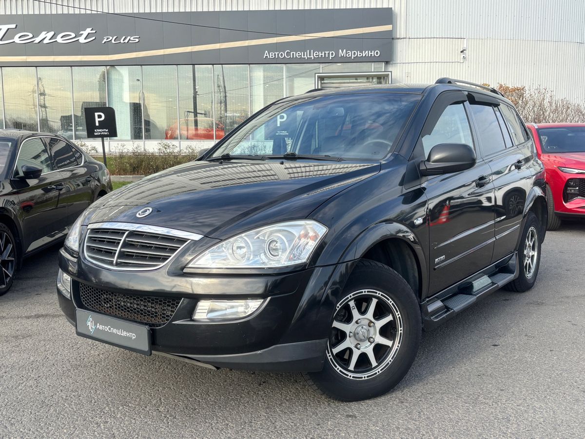 SsangYong Kyron I [рестайлинг] 2.3 AT 4WD (150 л.с.) Luxury Чёрный 2011 с пробегом 122 600 км
