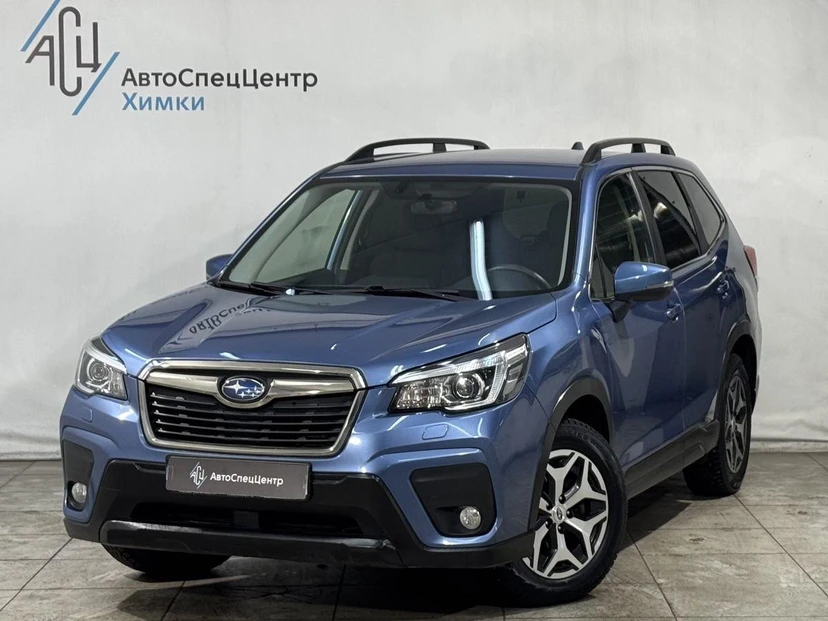 Автомобиль Subaru Forester V поколение 2.0 CVT 4WD (150 л.с.) Standard Синий 2019 с пробегом 91 000 км