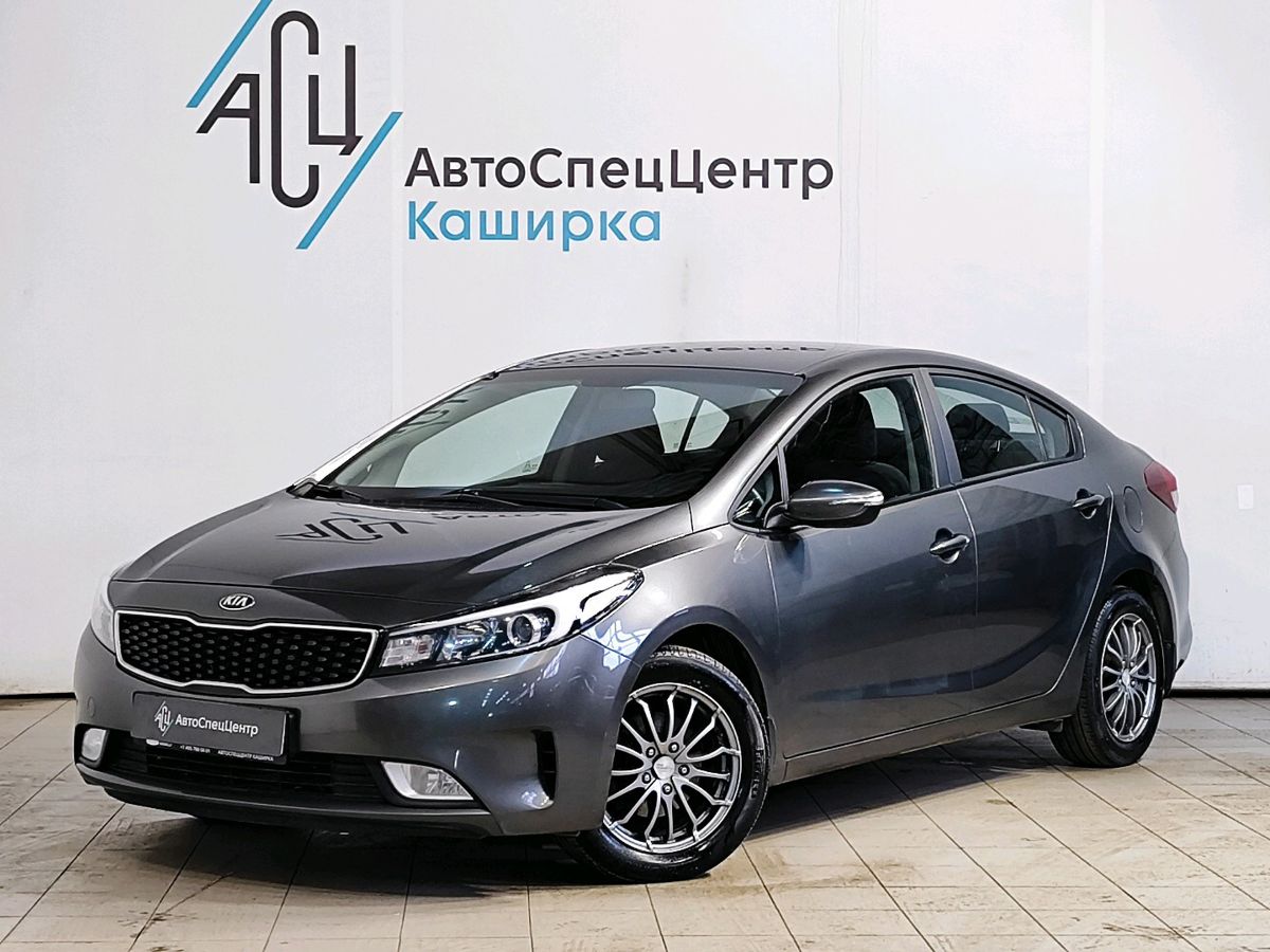 Kia Cerato III [рестайлинг] (Classic) 1.6 AT (130 л.с.) Luxe Серый 2019 с пробегом 105 671 км
