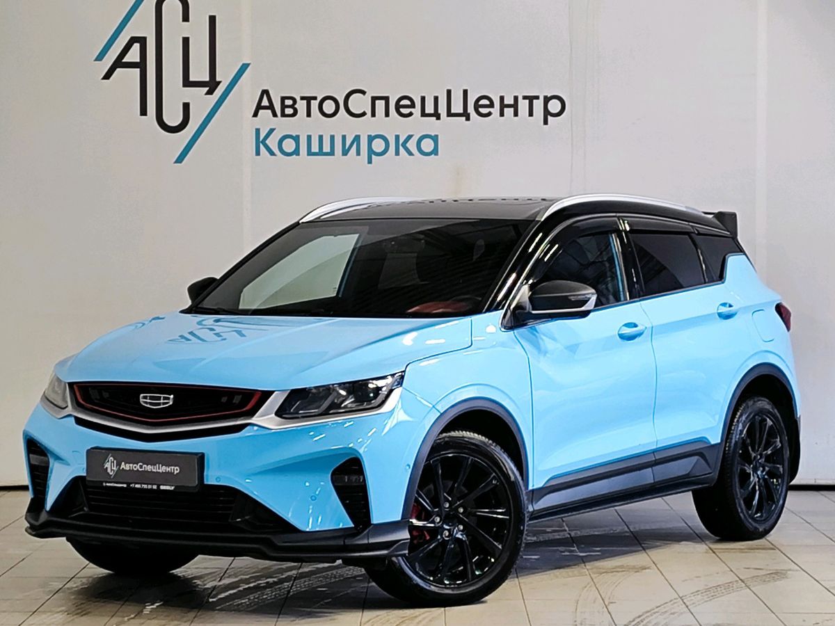 Geely Coolray I поколение 1.5 AMT (150 л.с.) Flagship Sport Синий 2022 с пробегом 52 170 км
