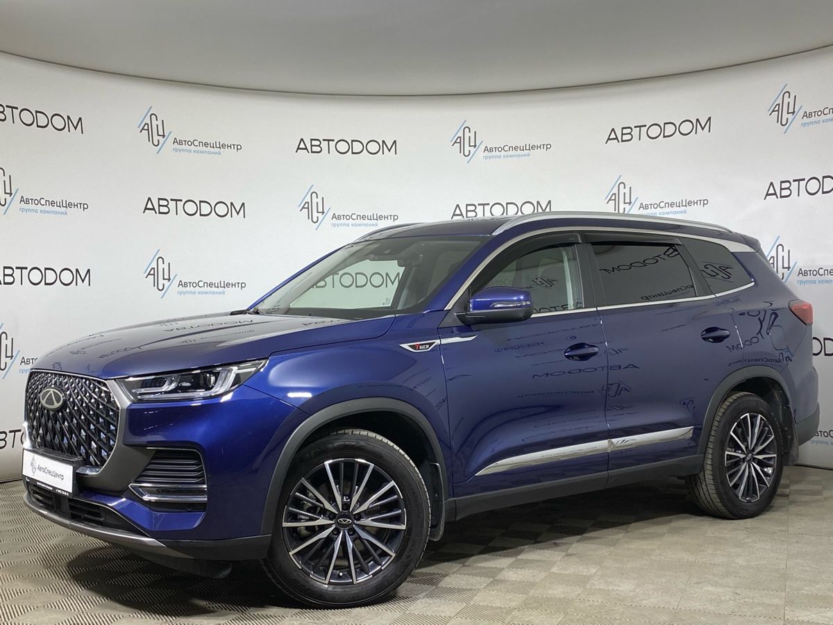 CHERY Tiggo 8 Pro Max I [рестайлинг] 2.0 AMT 4WD (197 л.с.) Ultimate Синий 2023 с пробегом 67 984 км