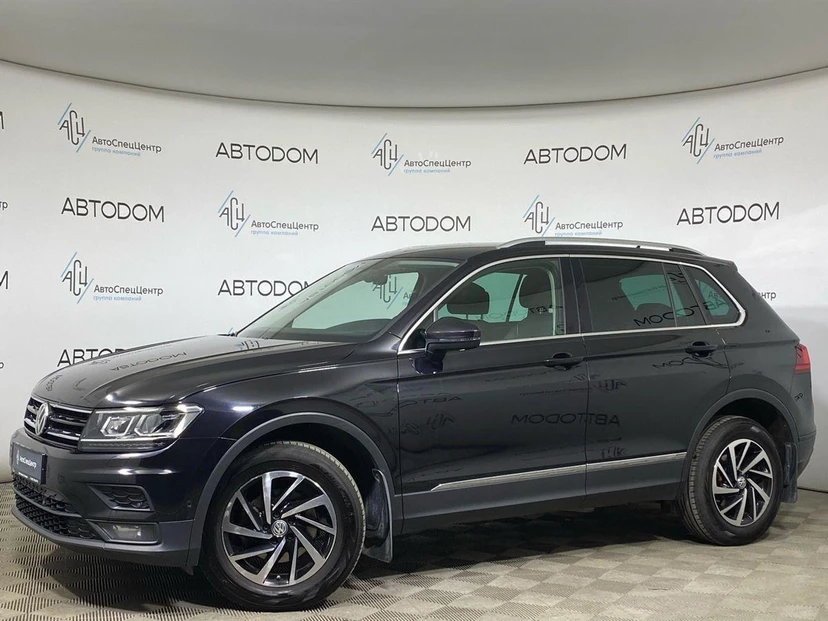 Volkswagen Tiguan II поколение 2.0d AMT 4WD (150 л.с.) Comfortline Чёрный 2018 с пробегом 127 193 км