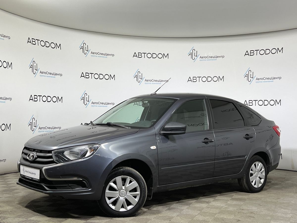 Lada (ВАЗ) Granta I [рестайлинг] 1.6 MT (87 л.с.) Classic Optima Серый 2020 с пробегом 131 217 км