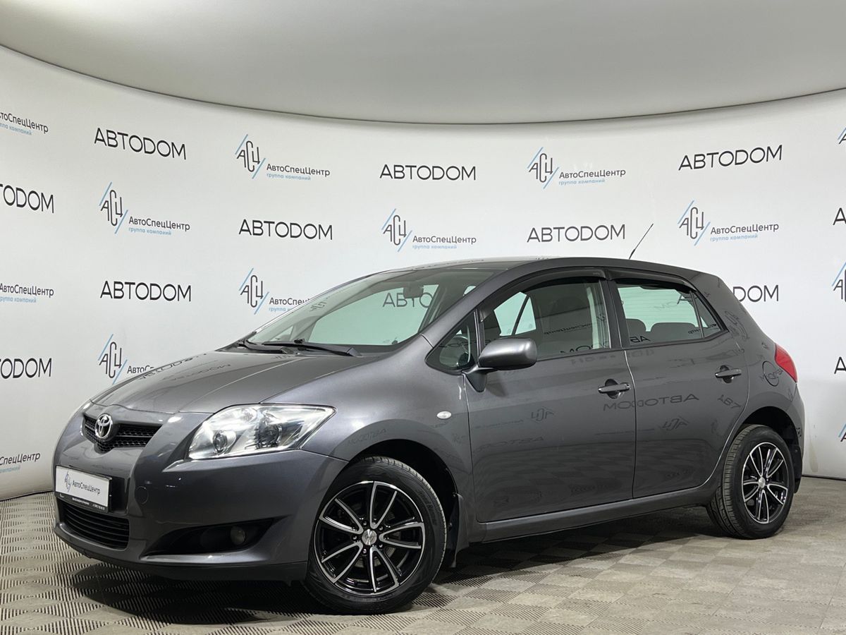 Toyota Auris I поколение 1.6 AMT (124 л.с.) Base Серый 2008 с пробегом 130 000 км