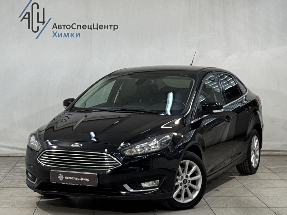 Ford Focus III [рестайлинг] 1.5 AT (150 л.с.) Titanium Чёрный 2017 с пробегом 94 000 км