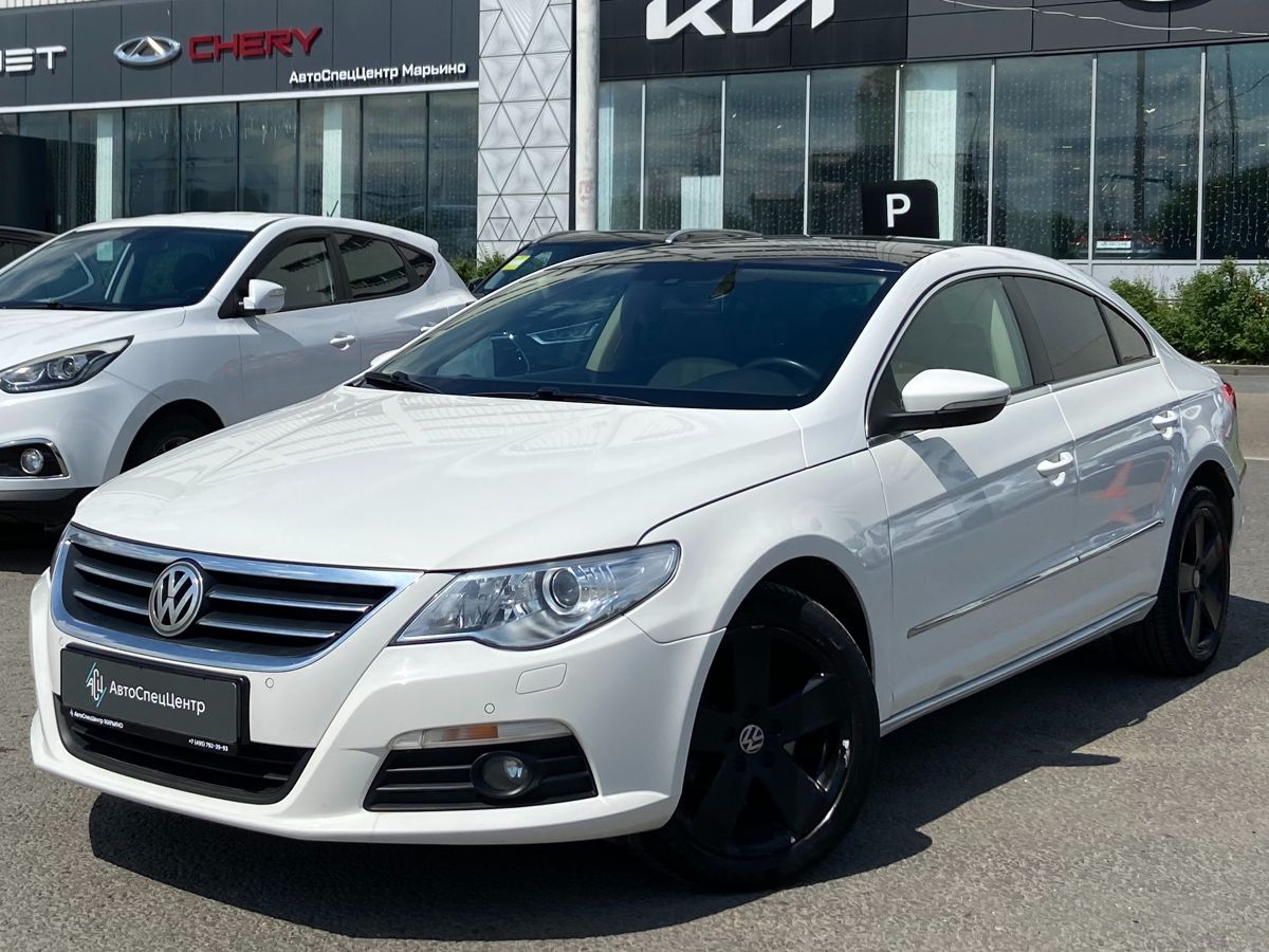 Volkswagen Passat CC I поколение 1.8 AMT (152 л.с.) Sport Белый 2011 с пробегом 210 000 км