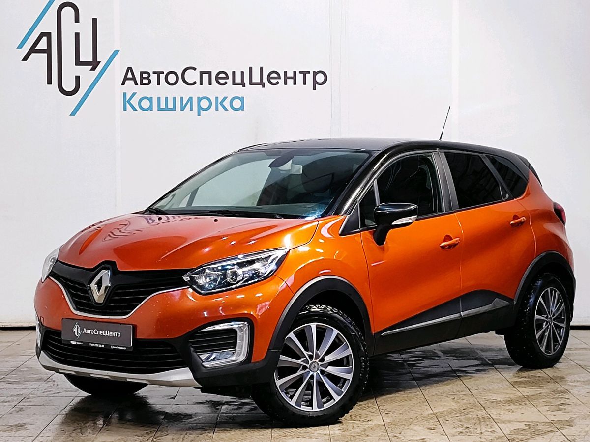 Автомобиль Renault Kaptur I поколение 2.0 MT 4WD (143 л.с.) Style Оранжевый 2017 с пробегом 178 801 км