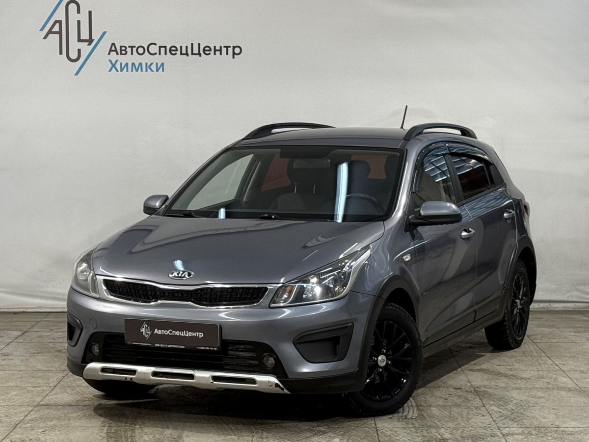 Автомобиль Kia Rio IV поколение 1.6 AT (123 л.с.) Comfort Серый 2018 с пробегом 143 000 км
