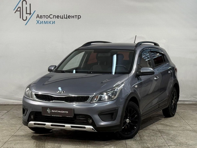 Автомобиль Kia Rio IV поколение 1.6 AT (123 л.с.) Comfort Серый 2018 с пробегом 143 000 км