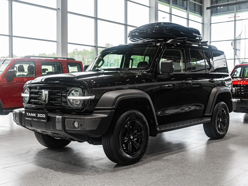 Автомобиль TANK 300 I поколение 2.0 AT 4WD (220 л.с.) City Premium Чёрный 2024 новый