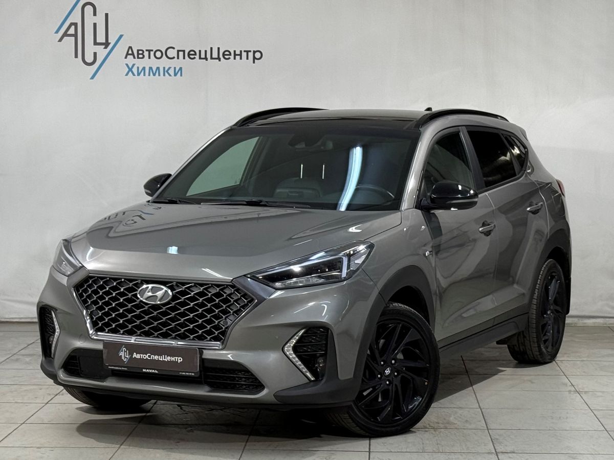 Hyundai Tucson III [рестайлинг] 2.0d AT 4WD (185 л.с.) N Line Dynamic Серый 2020 с пробегом 88 000 км