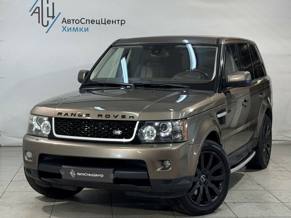 Автомобиль Land Rover Range Rover Sport I [рестайлинг] 3.0d AT 4WD (245 л.с.) HSE Коричневый 2011 с пробегом 208 000 км