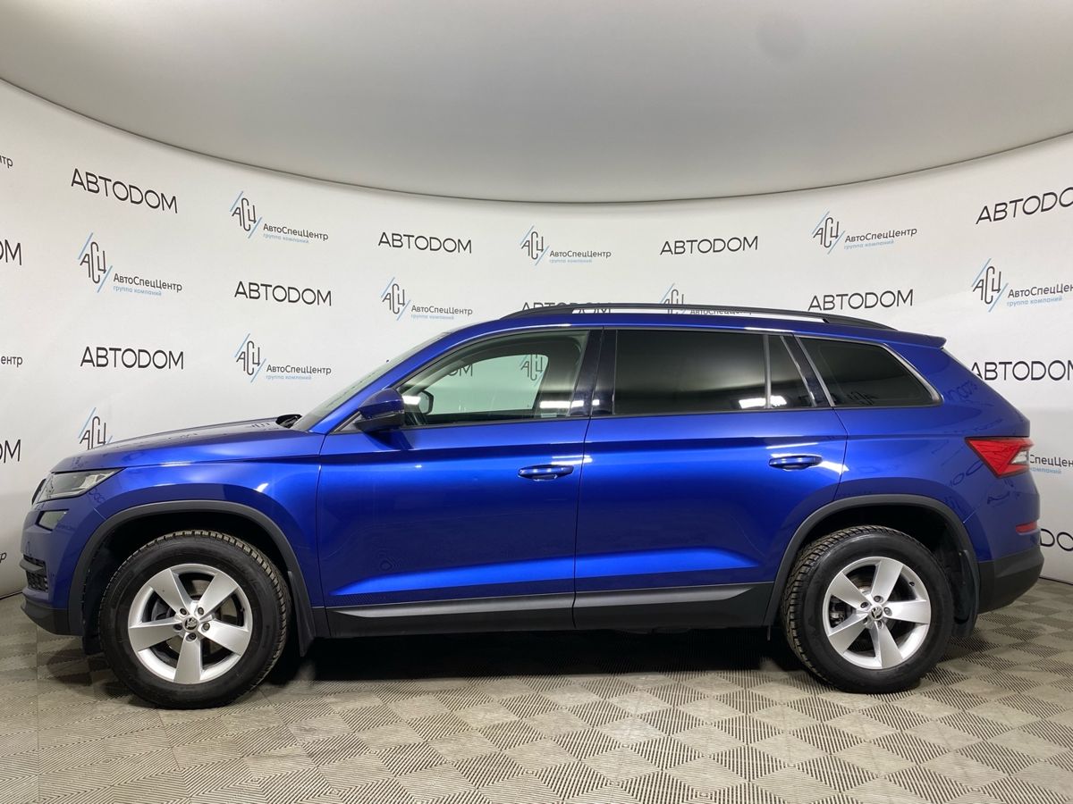 Автомобиль Skoda Kodiaq I поколение 1.4 AMT (150 л.с.) Ambition Синий 2020 с пробегом 93 142 км