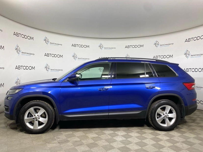 Автомобиль Skoda Kodiaq I поколение 1.4 AMT (150 л.с.) Ambition Синий 2020 с пробегом 93 142 км