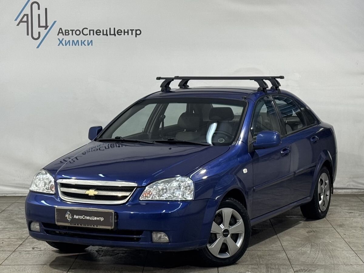 Автомобиль Chevrolet Lacetti I поколение 1.6 MT (109 л.с.) Elite Синий 2010 с пробегом 114 000 км