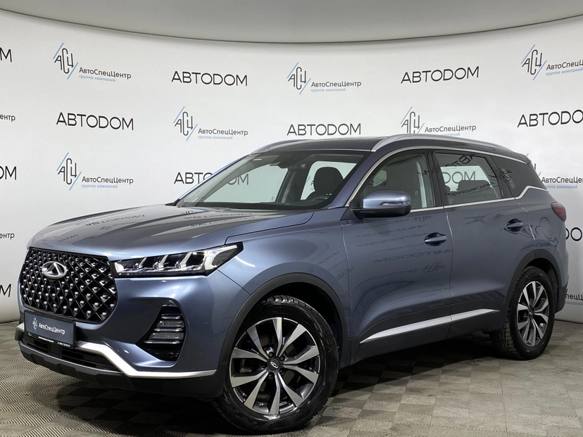 Автомобиль CHERY Tiggo 7 Pro I поколение 1.5 CVT (147 л.с.) Prestige (2020) Серый 2021 с пробегом 62 751 км