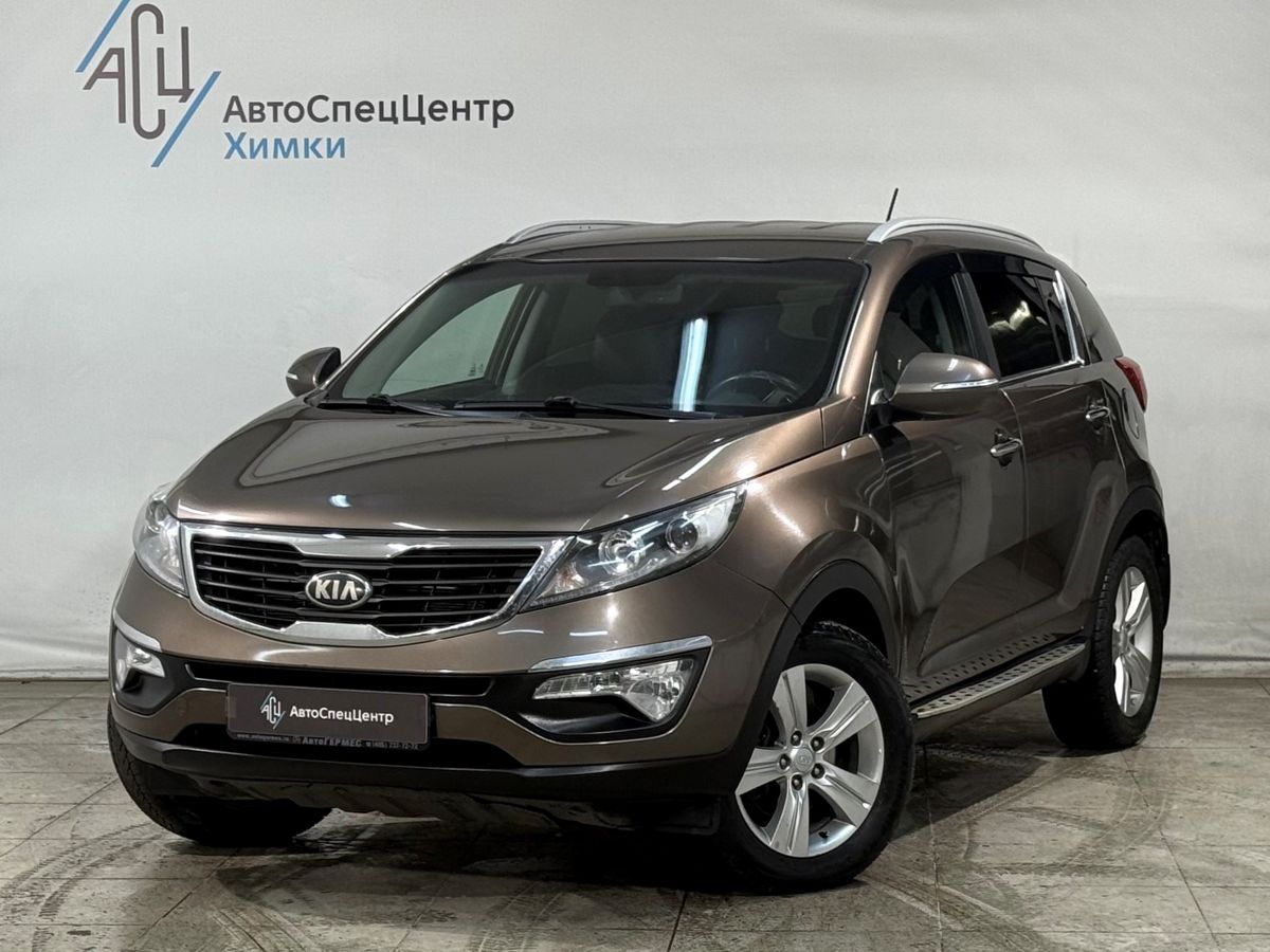 Автомобиль Kia Sportage III поколение 2.0 AT (150 л.с.) Comfort Коричневый 2013 с пробегом 139 000 км