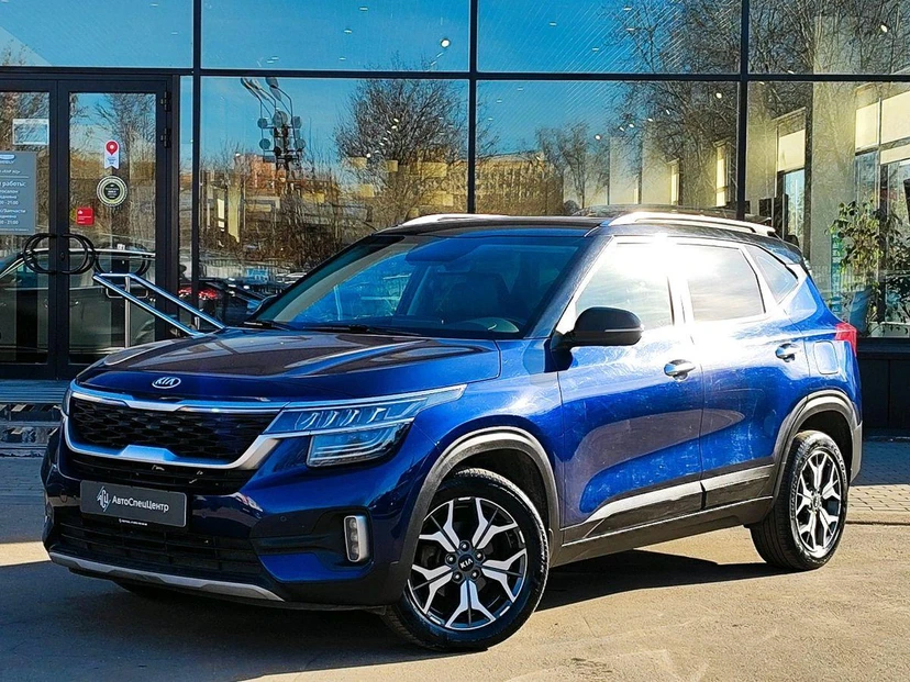 Kia Seltos I поколение 2.0 CVT (149 л.с.) Style Синий 2020 с пробегом 144 417 км